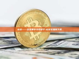 必安——在变革中寻找安宁-必安交易所下载